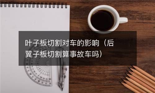 叶子板切割对车的影响（后翼子板切割算事故车吗） 