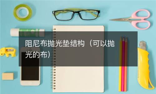 阻尼布抛光垫结构（可以抛光的布） 