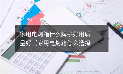 家用电烤箱什么牌子好用质量好（家用电烤箱怎么选择） 