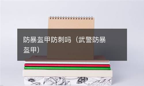 防暴盔甲防刺吗（武警防暴盔甲） 