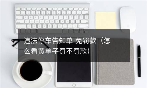违法停车告知单 免罚款（怎么看黄单子罚不罚款） 