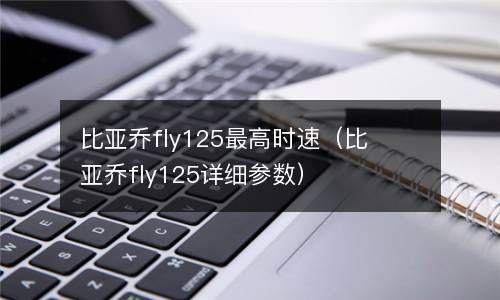比亚乔fly125最高时速（比亚乔fly125详细参数） 